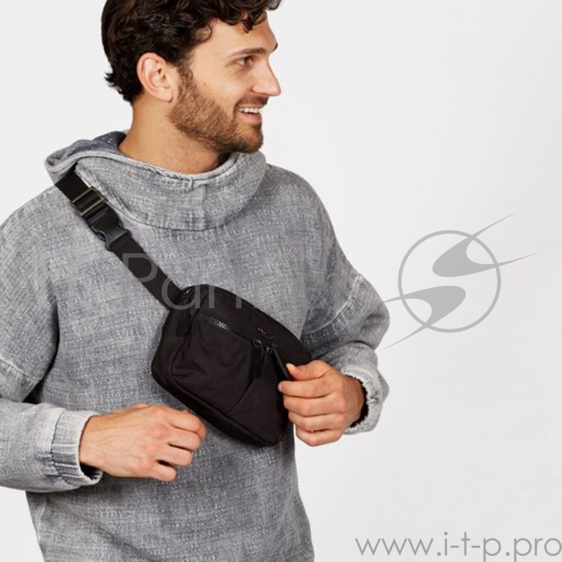 Сумка Knomo Palermo. Материал полиэстер. Цвет черный.