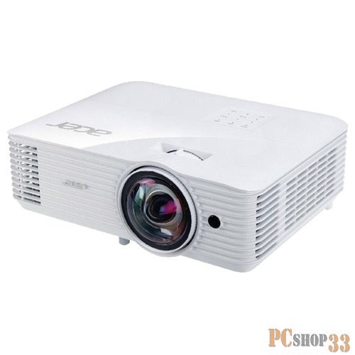 Проектор Acer projector S1286H, DLP 3D, XGA, 3500lm, 20000/1, HMDI, short throw 0.6, 2.7kg