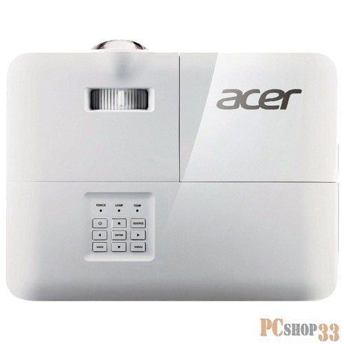 Проектор Acer projector S1286H, DLP 3D, XGA, 3500lm, 20000/1, HMDI, short throw 0.6, 2.7kg