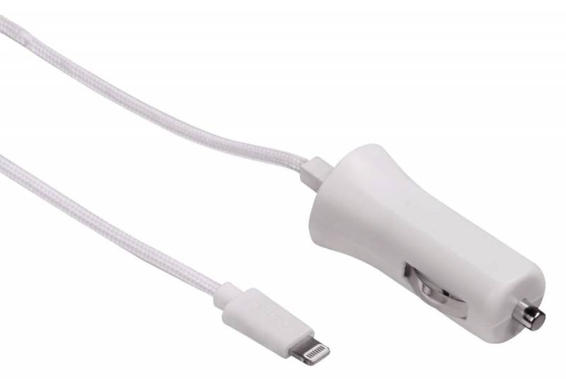 Автомобильное зар./устр. Hama H-134607 2.4A для Apple белый (00134607)