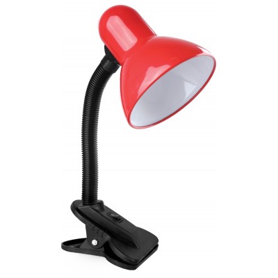 Настольный светильник Camelion KD-320 C04 с прищепкой, красный