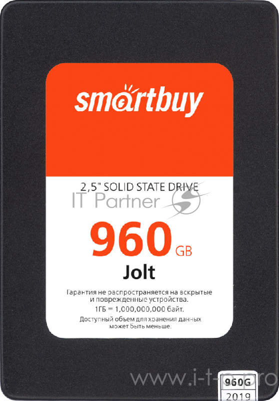 Smartbuy SSD 960Gb Jolt SB960GB-JLT-25SAT3 {SATA3.0, 7mm}