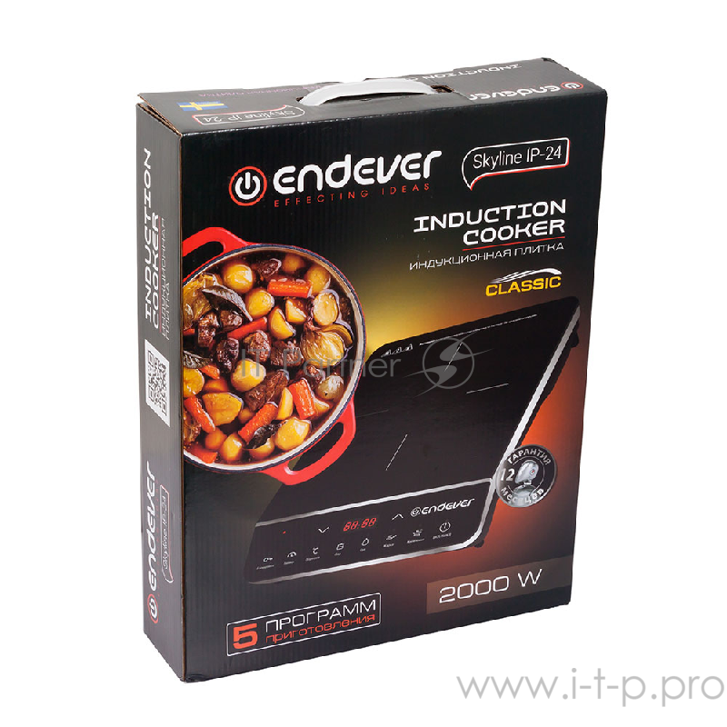 Индукционная плитка Endever Skyline IP-24