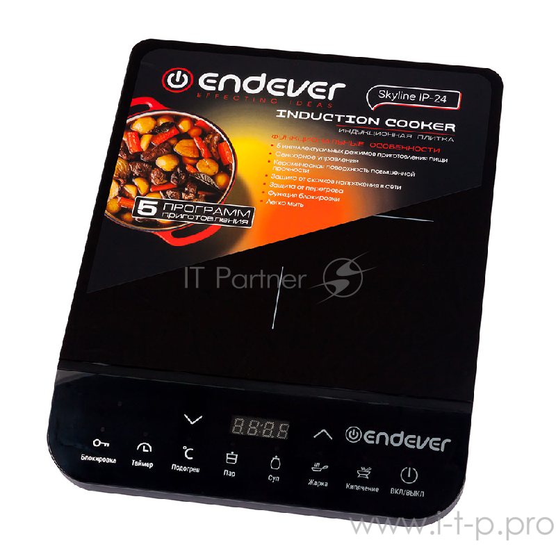 Индукционная плитка Endever Skyline IP-24