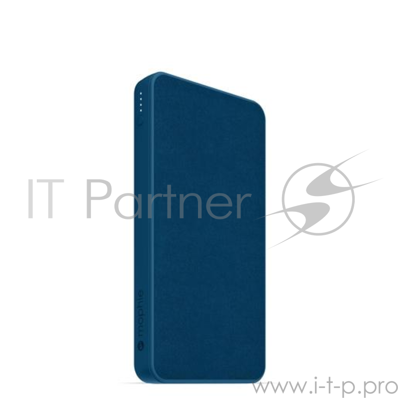 Внешний портативный аккумулятор Mophie PowerStation 2019. Емкость 10000 мАч. Цвет темно-синий.