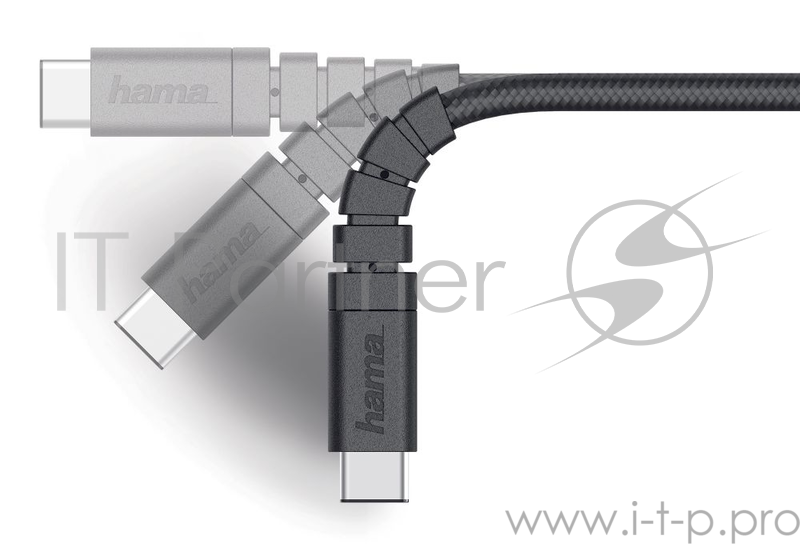Кабель Hama Extreme 00178307 USB Type-C (m) USB A(m) 1.4м черный