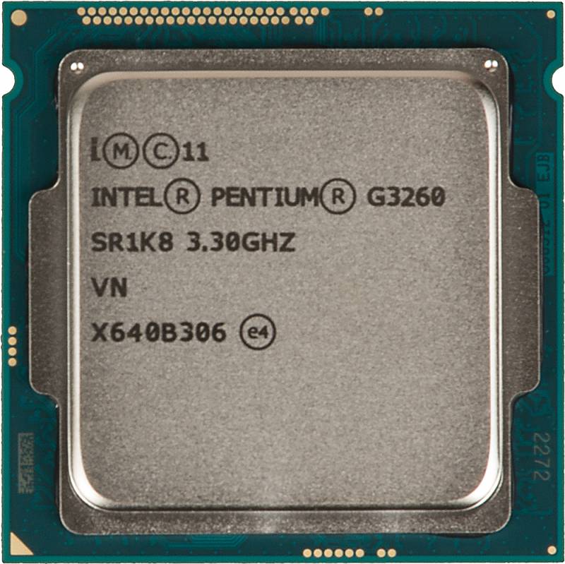Процессор Intel Original Pentium Dual-Core G3260 Soc-1150 (BX80646G3260 S R1K8) (3.3GHz/Intel HD Graphics) Box