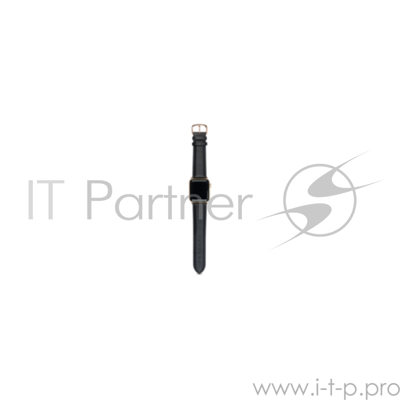 Ремешок Dbramante1928 Madrid для часов Apple Watch 38mm. Материал натуральная кожа. Цвет: черный.