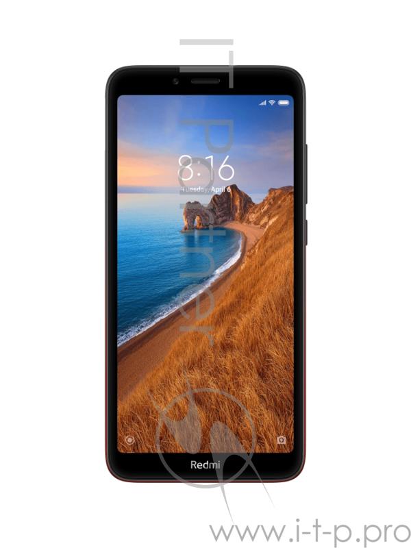 Смартфон Xiaomi Redmi 7A Gem Red (M1903C3EG), 5.45'' 18:9 1440x720, 1.8GHz, 8 Core, 2GB RAM, 32GB, 13Mpix/5Mpix, 2 Sim, 2G, 3G, LTE, BT v4.2, Wi-Fi, GPS / AGPS, GLONASS, Beidou, Micro-USB, 4000mAh, Android 9.0, 165g, 146,3 ммx70,4 ммx9,5 мм