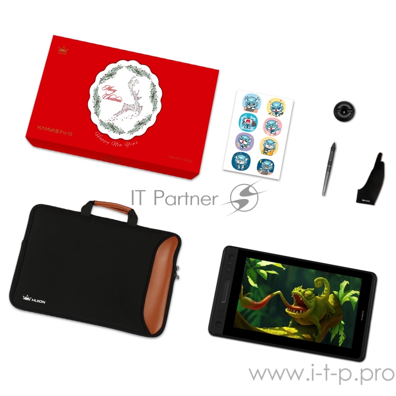 Интерактивный дисплей Сенсорный монитор Huion KAMVAS Pro 12