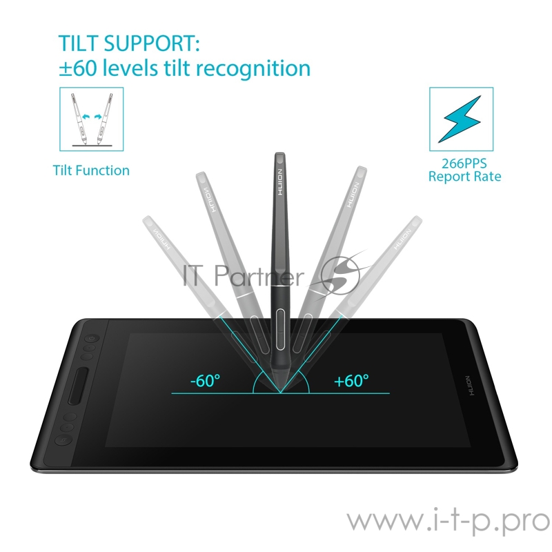 Интерактивный дисплей Сенсорный монитор Huion KAMVAS Pro 12