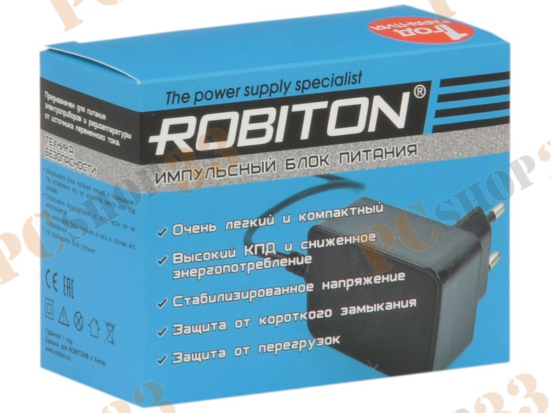 Блок питания Robiton IR12-2000S 12В, 2000мА, G, импульсный
