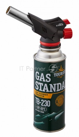 TOURIST Горелка газовая X-TORCH TT-500 с пьезоподжигом