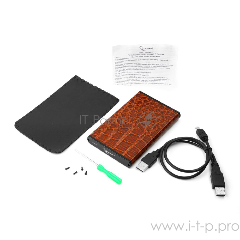 Контейнер для HDD Gembird EE2-U2S-70L-BR Внешний корпус 2.5