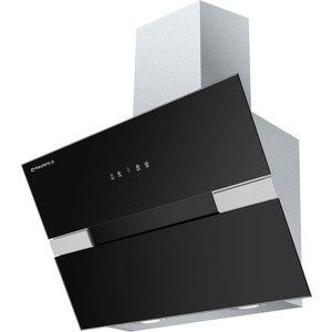 ВЫТЯЖКА MAUNFELD MERSEY 60 серебристый черное стекло