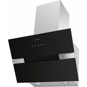 ВЫТЯЖКА MAUNFELD MERSEY 60 серебристый черное стекло