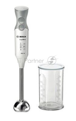 Блендер Блендер погружной Bosh MSM 66110 600Вт белый/серый