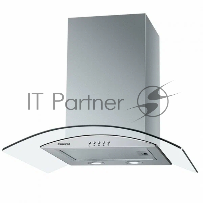 Вытяжка MAUNFELD ANCONA PlusA 60 серебристый прозрачное стекло