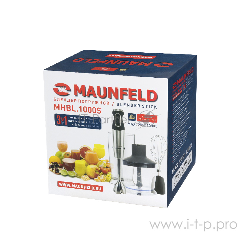 Блендер MAUNFELD MHBL.1000S черный