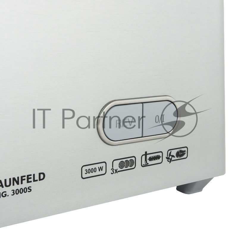 Мясорубка MAUNFELD MMG.3000S, металлик