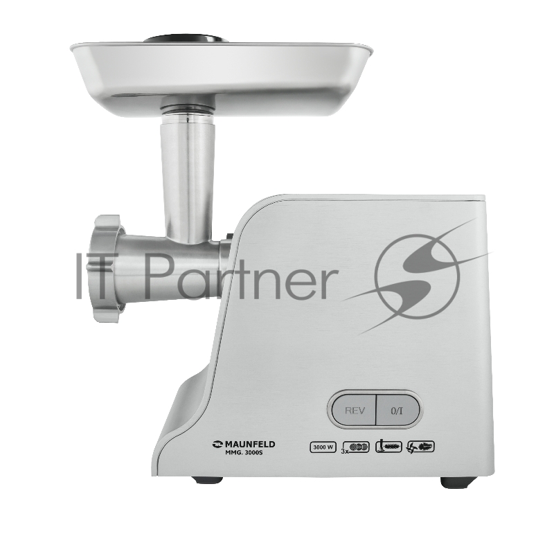 Мясорубка MAUNFELD MMG.3000S, металлик