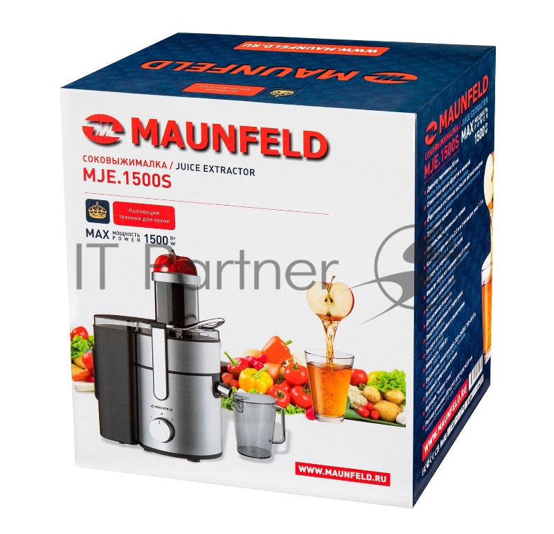 Соковыжималка MAUNFELD MJE.1500S нержавейка