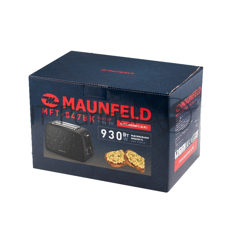 Тостер MAUNFELD MFT-847BK