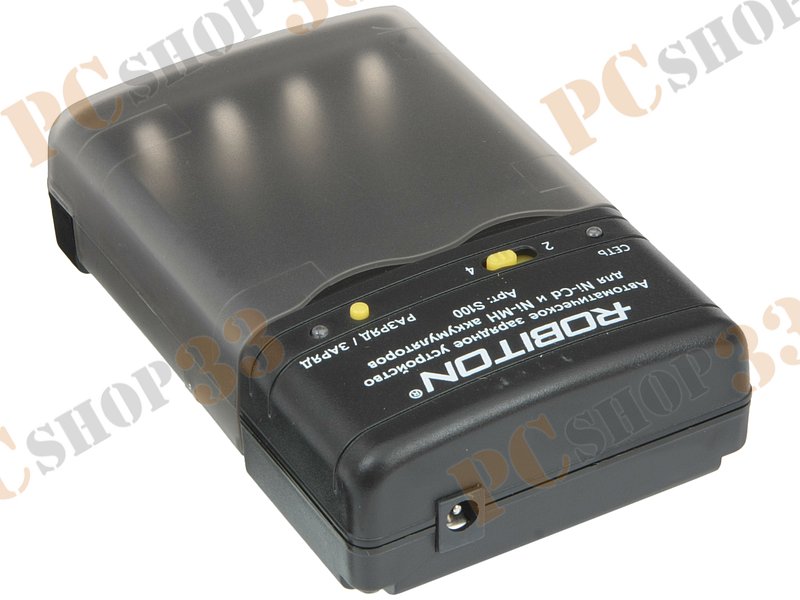 Зарядное устройство Robiton Smart S100, 4xAA/AAA Ni-MH/Ni-Cd