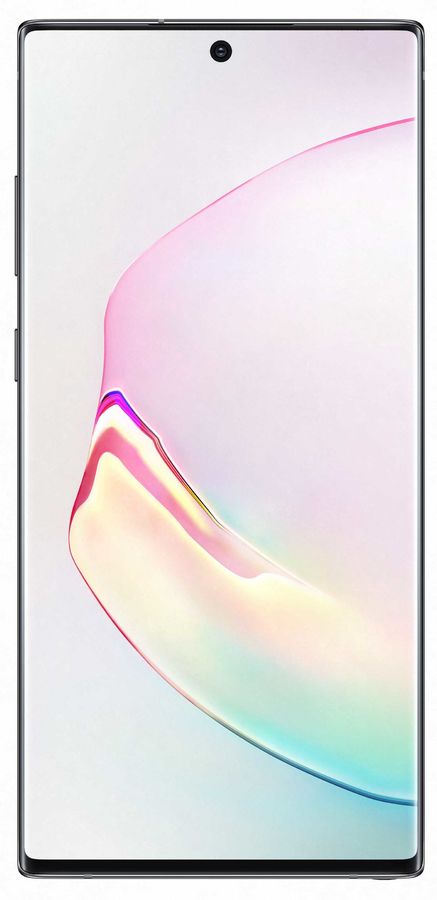 Смартфон Samsung SM-N975F Galaxy Note 10+ 256Gb 12Gb белый моноблок 3G 4G 2Sim 6.8 1440x3040 Android 9.0 16Mpix 802.11 a/b/g/n/ac/ax NFC GPS GSM900/1