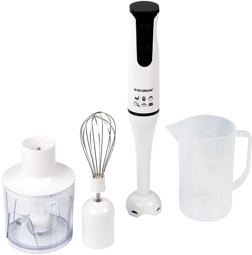 Блендер погружной Endever Sigma-78 белый/чёрный