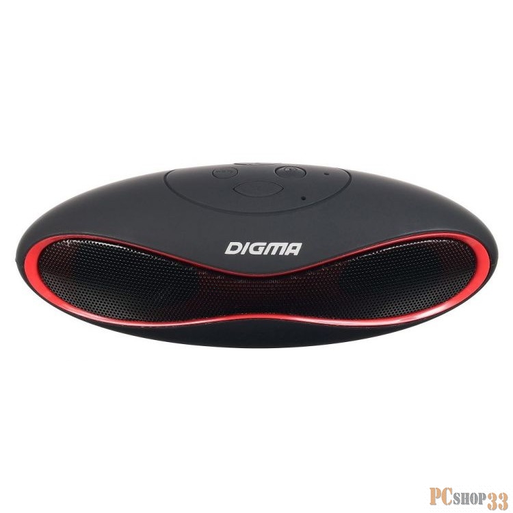Digma S-10 черный 3W 1.0 BT (SP103B)