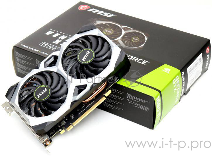 Видеокарта PCIE16 GTX1660TI 6GB GDDR6 GTX 1660 TI VENTUS XS 6G MSI