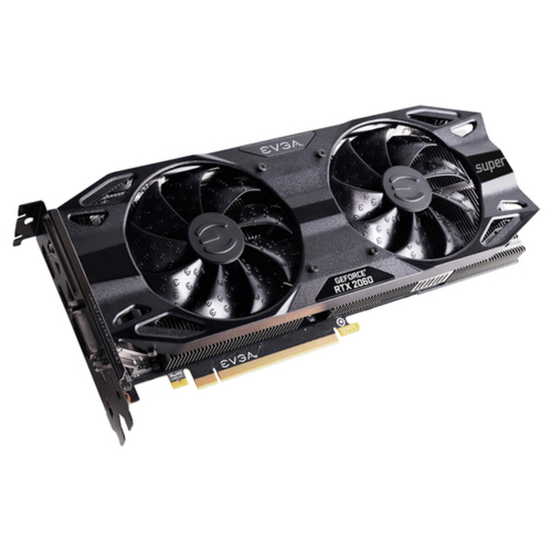 Видеокарта Evga RTX 2060 SUPER SC ULTRA GAMING, PCI-Ex16 3.0, 8GB, GDDR6, 256bit, DVI-D/HDMI/2xDP 08G-P4-3067-KR