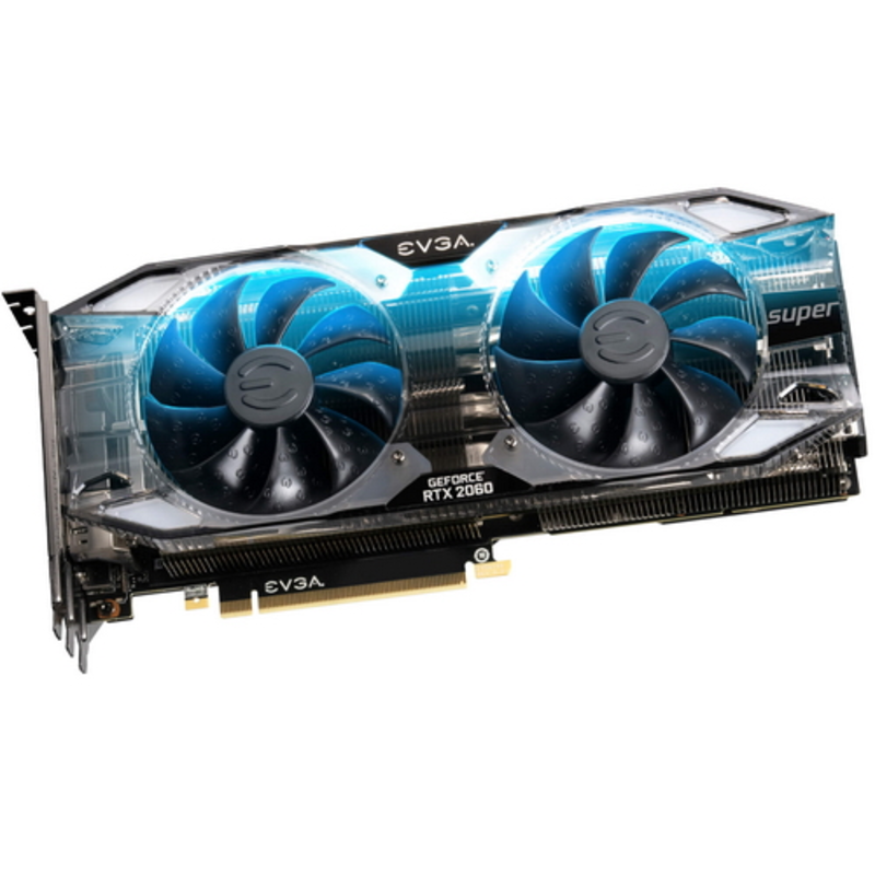 Видеокарта Evga RTX 2060 SUPER XC ULTRA, PCI-Ex16 3.0, 8GB, GDDR6, 256bit, HDMI/3xDP/USB Type-C 08G-P4-3163-KR