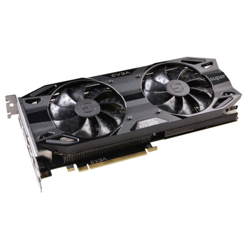 Видеокарта Evga RTX 2070 SUPER BLACK GAMING, PCI-Ex16 3.0, 8GB, GDDR6, 256bit, HDMI/3xDP/USB Type-C (08G-P4-3071-KR)