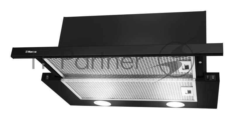Вытяжка каминная Hansa OTP6241BH черный управление: кнопочное (1 мотор)