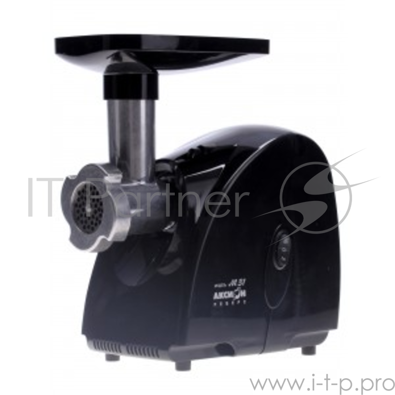 Мясорубка Аксион М 31.01 светло-бежевый корпус, 1500 Вт, произ. 100 кг/час, ф-ция реверс, отсек для хранения принадлежностей