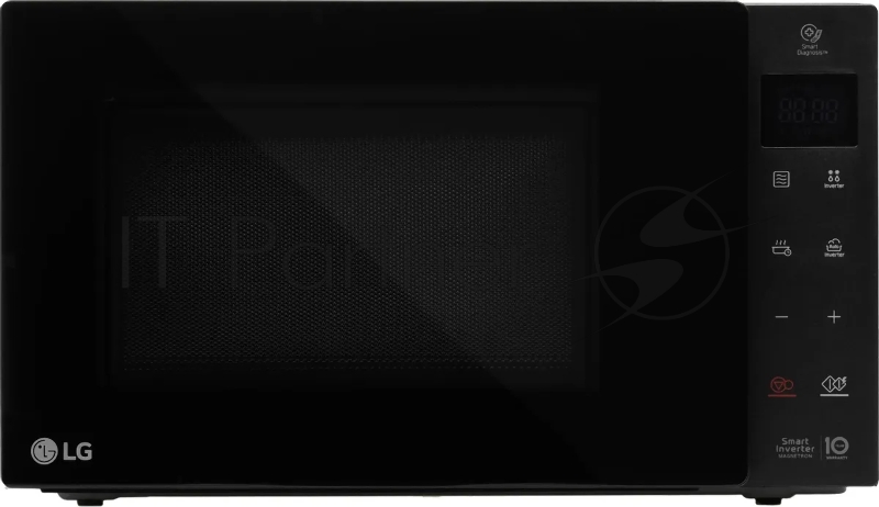 Микроволновая печь LG MW-23R35GIB 23л. Соло. Инвертор. Дверца и панель отдельно. Ручка-карман. Сенсорная панель управление - пластик. Дверца - прозрачное стекло. Корпус черный.