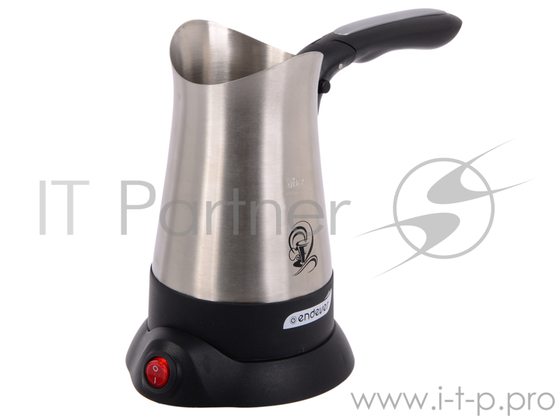 Кофеварка Endever Skyline KR-220, 800Вт, объем-0,3л, нержавеющая сталь, автоотключение