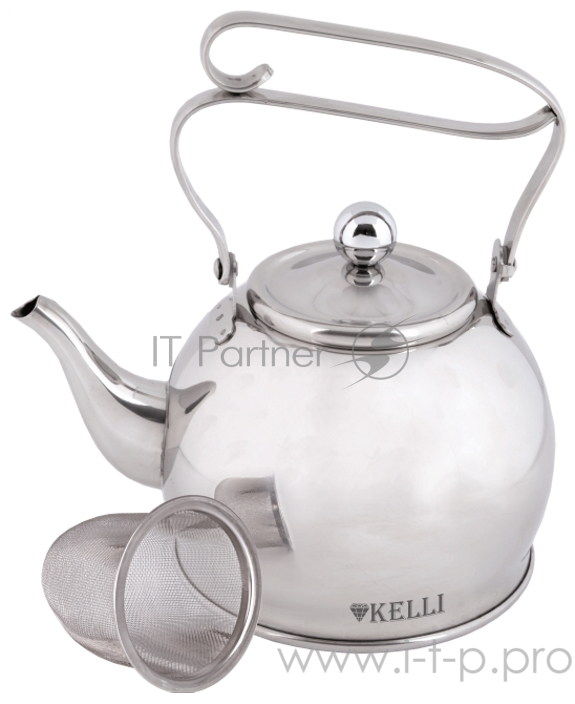 Чайник для плиты KELLI KL-4326 заварочный, металлический