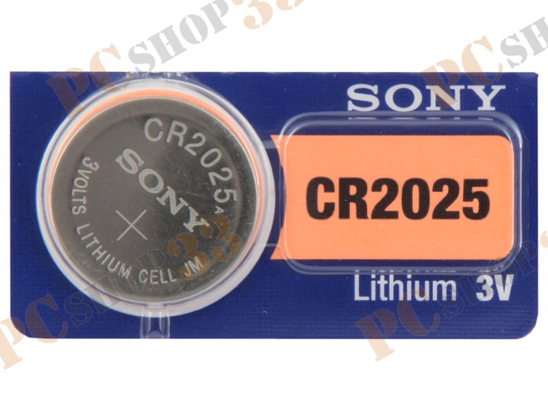 Батарейка Sony 3.0В CR2025 (1шт./уп.)