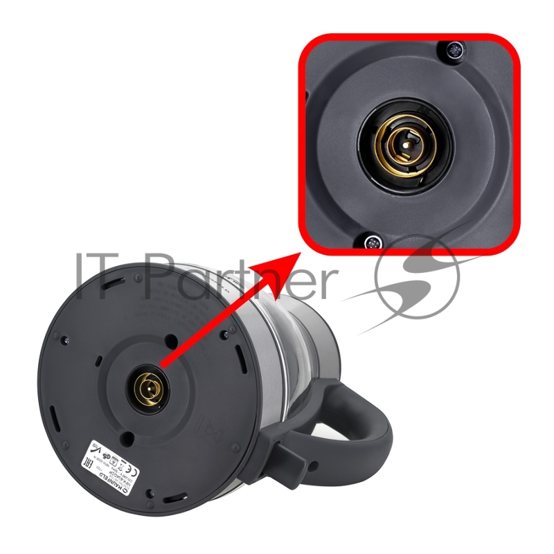 Чайник MAUNFELD MFK-634G.SP стекло прозрачное