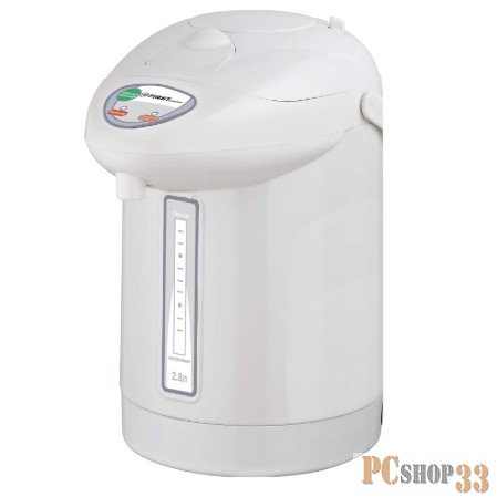 5448-8 Термопот FIRST Мощность: 900 Вт.Емкость: 2.8 л.Корпус из термостойкого пластика.White