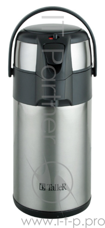 Термос Taller TR-2400 2.5л. серебристый