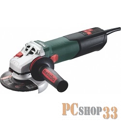 Шлифовальная машина Metabo W 12-125 Quick Угловая шлифовальная машина 600398500 { 1250вт,3.4Нм,кейс, 11000 об/мин, вес 2.4 кг }