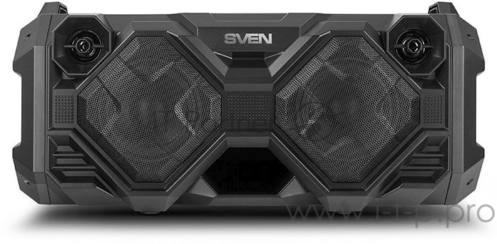 Колонка 2.0 SVEN PS-490 черный (36 Вт, Bluetooth, FM, USB, microSD)