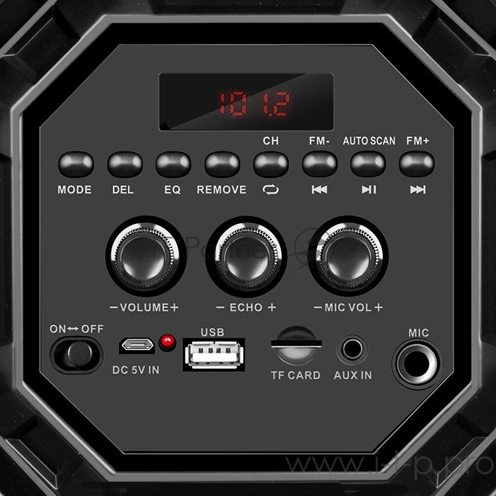 Колонка 2.0 SVEN PS-490 черный (36 Вт, Bluetooth, FM, USB, microSD)