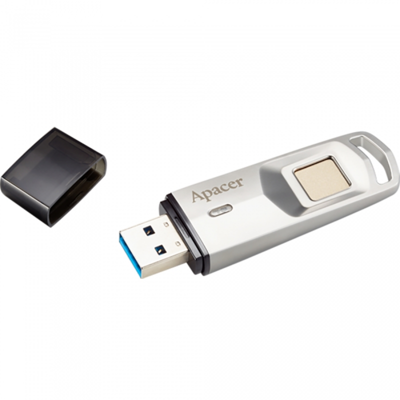 Флэш-накопитель Apacer- AH651 32GB USB Flash AP32GAH651S-1 USB 3.1 Gen 1, Silver, Fingerprint, RTL