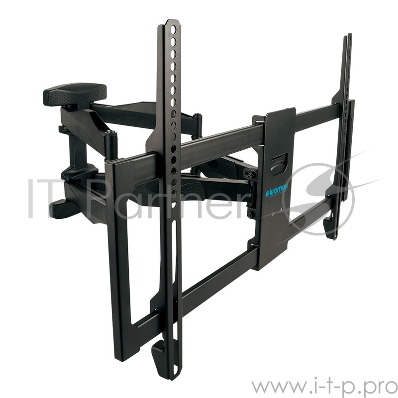 Кронштейн для телевизора Kromax ATLANTIS-35 черный 26-65 макс.60кг настенный поворотно-выдвижной и наклонный