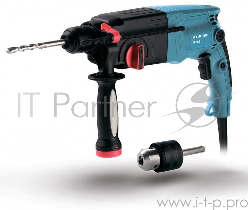 Перфоратор HYUNDAI H 900 900Вт 0-900об/мин SDS+ 26мм 3.2Дж 3реж. набор, патрон, кейс